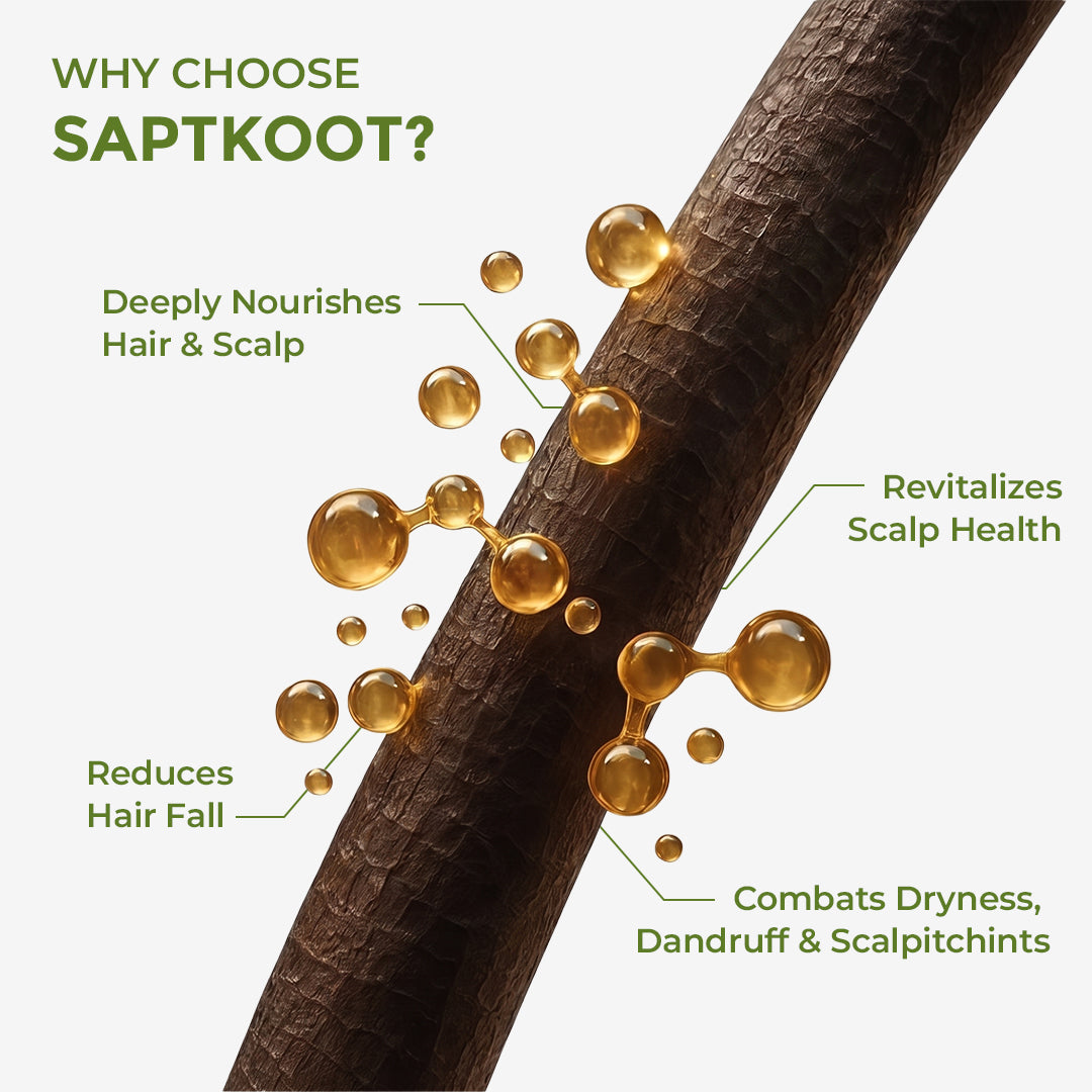 Saptkoot hair oil